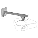 celexon Beamer-Wandhalterung MultiCel WM800 - weiß - Wandabstand bis 80 cm - bis 15 kg - Neig- und schwenkb