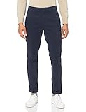 TOM TAILOR Denim Herren Slim Chino Hose, Blau (10668 - Sky Captain Blue), S