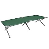 homewell Campingbett klappbar Feltbett leichtes Bett für Camping Outdoor 190 * 62 * 42