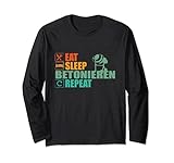 Betonmischer Maurer Eat Sleep Betonieren Repeat Pfuscher Lang