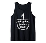Mein Lieblingsort zum Paddeln SUP Board Stand Up Paddel Tank Top
