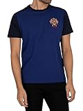 Hackett London Mens Crest Multi Tee T-Shirt, 5SJTWILIGHT BLU, XS