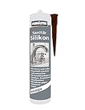 Primaster Sanitär Silikon wenge 310 ml Dichtstoff Bad Fug