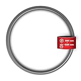 Dichtungsring Deckeldichtungsring Dichtung ab 2010 Ersatz für 60000022795 Fissler Schnellkochtopf Schnellbratpfanne Gummidichtung Dampfkochtopf Vitaquick Vitavit Royal 22cm für Schnellkochtöp