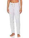 Schiesser Damen Mix & Relax Jerseyhose lang Schlafanzughose, Grau (Grau-Mel. 202), 38