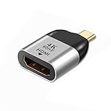 Cablecc USB-C Typ C auf HDMI Konverter HDTV Adapter 4K 60Hz 1080p für Tablet & Telefon & Laptop