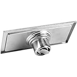 YCX Rechteck Duschablauf Rechteck Edelstahl Bodenablauf Bad Dusche Küche Abfallgitter Mit Abnehmbarem Filter,Silb