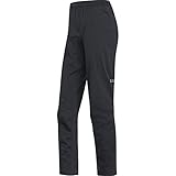 GORE WEAR C5 Damen Lange Regenhose Gore-TEX Active, 36, Schw