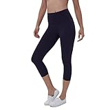 QTJY Yogahosen mit hoher Taille, Damen-Fitnessstudio, Liegestütze, Kniebeugen, Fitnessübungen, Stretch- und schnelltrocknende Strumpfhosen CS