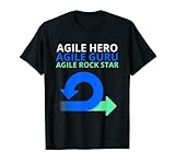 Agile Hero Agile Guru Agiles Rockstar-Projektmanagement T-S