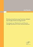 Professionalisierung Sozialer Arbeit durch Qualitätsmanagement? Eine Studie zur Effektivität und Effizienz von QM-Systemen für den Sozialen B
