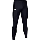 Under Armour UA SPEED STRIDE TIGHT, komfortable und atmungsaktive Sport Leggings mit Tasche, leichte Kompressionshose mit Anti-Odor Technologie Herren, Schwarz (Black / Black / Reflective) , M