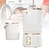 NFRMJMR Desktop-Kleidung Unterwäsche Waschmaschinen, kompakte persönliche Babykleidung Waschmaschine, super stille, Hochgeschwindigkeitsturbine, drehbar bidirektional, speziell zum Waschen von Unterw