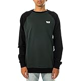 Vans Herren Rutland III Sweatshirt, Skarabäus-Schwarz, L