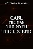 Notebook Planner Carlton The Man The Myth The Legend art: Daily, Daily Journal, Pretty, Gym, Homeschool, Finance, Hour, Daily Journal,6x9