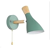 Wandlampe Kinder Mit Schalter Kinderzimmer LED Wandleuchte Innen Mit Zugschalter, Mädchen Jungen Nachttischlampe Cartoon Wandbeleuchtung Verstellbar Beleuchtung Lampe Schlafzimmer Bett W