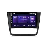 MGYQ Android 10.0 Auto-Stereo-Radio Doppel-DIN Für BMW 1 Series E81 E87 2008-2012 GPS Navigation 9-Zoll-Touchscreen MP5 Multimedia-Player Video-Receiver Mit Rückfahrkamera Canbus,A,4G+64G