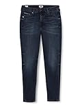 Tommy Jeans Damen Sylvia High Rise Sup Sky Ank Gdk Straight Jeans, Blau (Gia Dk Bl Str 1bj), W25/L32