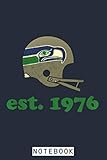Seahawks Est. 1976 [vintage Distressed] Notebook: Diary, Matte Finish Cover, Journal, 6x9 120 Pages, Planner, Lined College Ruled Pap