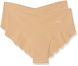 Sloggi Damen Zero Microfibre H Hipster C2P, Beige (Peau), Gr. 40 (Herstellergröße: 000L/L FR), 2er Pack