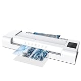 XBYUNDING Laminator, A3 A4. Laminiermaschine, Wärmelaminator-Maschine for Warm- und Kälte, 3-minütige, schnelle Aufwärmen, geeignet for Büro und Z