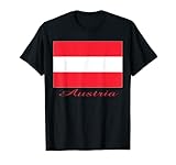 Österreichische Flagge Souvenir T-S