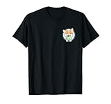 Funny cute small dog logo corgi holding boba bubble tea T-S