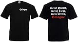 World of Shirt Herren T-Shirt Cologne Ultras Meine H
