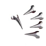 yibenwanligod 5 Pcs Retro Punk Talon Rings Nail Decor Sharp Alloy Finger Claw Ring Set - S