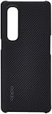 OPPO Schutzhülle für Oppo Find X2 Pro – Robuste Aramid-Faser, Hartschale, Schw