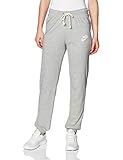 Nike Damen Hose Sportswear Gym Vintage, Dark Grey Heather/Sail, S, CJ1793-063