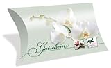 Gutscheinkarten in Etui-Form (10 Stück) einfach Werte eintragen und stempeln - Geschenkbox für Kosmetik, Beauty, W