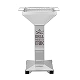 Herz & Heim® Grill-Geschenk für Männer Grillmeister mit Namensgravur zum Geburtstag oder W