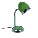 Tisch-Schreibtisch-Leuchte-Lampe TOM grün, verstellbar, H: bis 36 cm, Fassung E14, max. 40W, Nachttisch-Kinder-Arbeits-Leuchte-Lamp