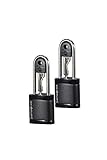 Samsonite Global Travel Accessories - Schloss mit Schlüssel (2x), 6 cm, Schwarz (Black)