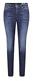 MAC Jeans Damen Rich Slim Glam Jeans, D870 deep Dark Blue Used, 34/30