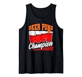 Beer Pong Party Trinken Design für Männer Tank Top