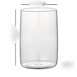 Nutrition Glas bleifreies hitzebeständiges transparentes Bier Whiskybecher Drinkware Bar Home Office Geschenke-19