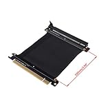 yasu7 High Speed PC Grafikkarten PCI Express 3.0 16x Flexibles Verbindungskabel Riser Karte Verlängerung Port Adapter für GPU mit Antij