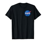 NASA Shirt, Meatball Logo Abzeichen Trendiges Grafik T-Shirt T-S