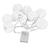 Laterne Lichterkette, Mini Hängende Indoor Outdoor LED Laterne Lichterkette Nylon für H
