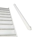 HJRBM Indoor Loft rutschfeste Handläufe für ältere Menschen, verbesserte weiße Holztreppen-Handläufe, Korridor-Stützstange – 50~300 cm (Größe: 280 cm) (200 cm)