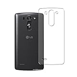 Vaxson 2 Stück Rückseite Schutzfolie, kompatibel mit LG G3 S Dual / G3 Beat Dual, Backcover Skin TPU Folie Haut [nicht Panzerglas Displayschutzfolie Hülle Case ]