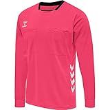 Hummel Schiedsrichter Chevron Trikot Langarm Herren pink Gr XXXL