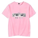 Yokbeer Unisex Kurzarm T-Shirts, Hunter X Hunter T-Shirt, Mode Killua Gon Anime H X H Shirts T-Shirt Männer Frauen Jungen Mädchen T-Shirt (Color : Pink, Size : M)
