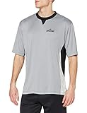 Spalding Herren Schiedsrichtershirt T-Shirt, grau/Schwarz/Silbergrau, S