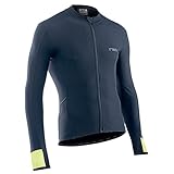 Northwave Fahrenheit Jersey Sweatshirt Black/Yellow Fluo S