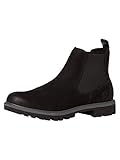 Tamaris Damen Chelsea Boots Schwarz, Schuhgröße:EUR 41
