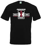 T-Shirt | Genuine IHC Red Power | Schwarz | Größe L