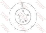 2x TRW VORNE Bremsscheibe für VW POLO (AW1, BZ1) für SEAT IBIZA V (KJ1)